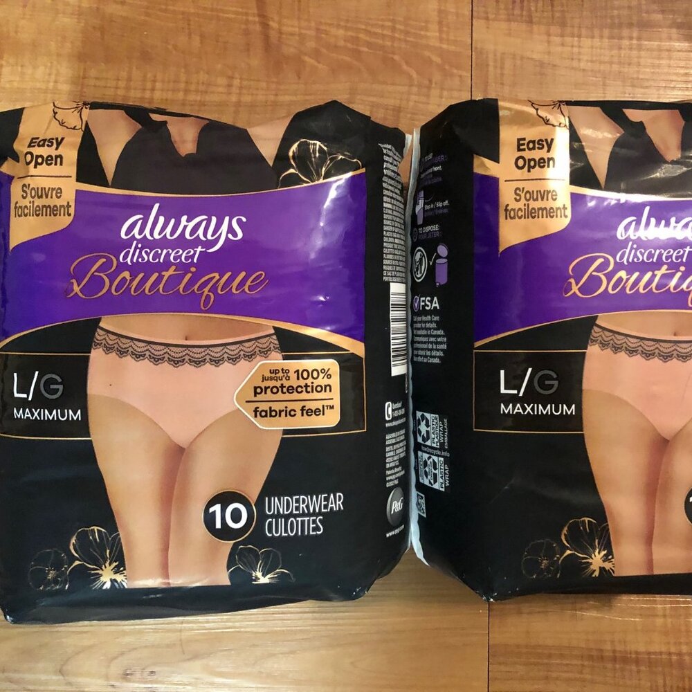 2 - Always Discreet Boutique Underwear